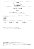 bulletin inscription Ens Vocal Adultes